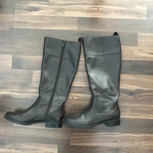 Chaps Tall Brown Boots Size 7